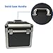 Classic Acts Vinyl Record Album Storage Case – Aluminum Lp Record Player Crates for Records (Holds 75 Records)thumb 1