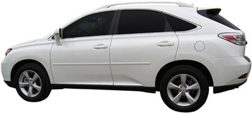2010-2015 Lexus RX 350 / RX 450 Body Side Moldings (Custom Painted: Nebula Gray Pearl 1H9)