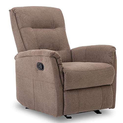 Amazon Com Meor Fabric Recliner Chair Rocker Manual