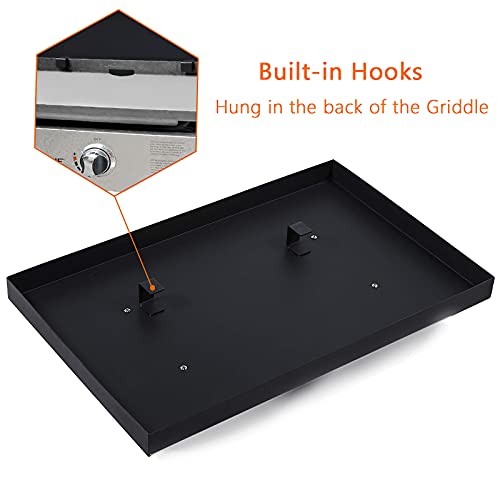 BQMAX 5004 Griddle Grill Hard Cover for Blackstone 36" and 600D Heavy Duty Grill Cover