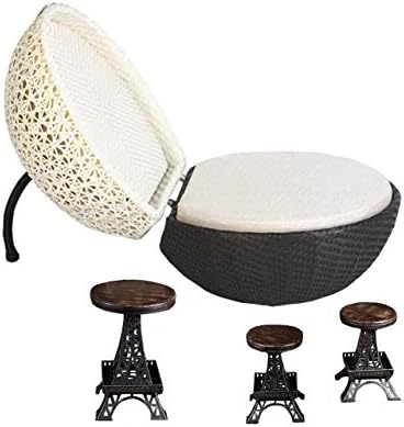 Sungao Imatation bamboo - rattan wicker chaise lounge chair/longuer/recliner/reclining chair/seat