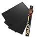 BBQ Pad Grill Mat Set of 3 Non Stick Reusable Easy to clean Heat Resistant cooking mats works on Gas Electric and more 15.75