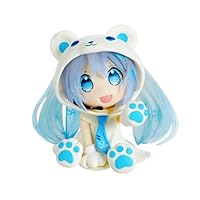 1 Box Hatsune Miku Action Figures, Cute Ornaments, Mini Cute Action Figure - Blue