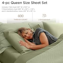 Threadmill Egyptian Cotton Queen Sheet Set