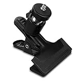 Patuo Tripod Camera Clip Clamp Flash Holder Mount w/ 360 Swivel Photography Ball-Head 1/4