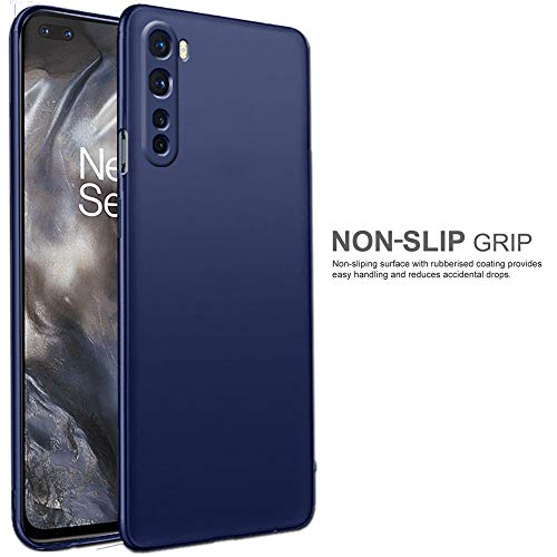 TheGiftKart Protective Sleek OnePlus Nord Back Cover Case | Soft TPU Rubberised Matte Cover | Complete Camera Protection