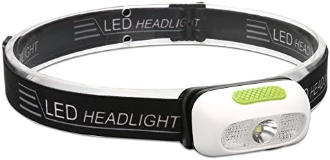 Boruit LED Headlamp CREE XP-G2 500 Lumens Headlight Flashlight 5 Lighting Modes with SOS &amp; Red LEDs Rechargeable Waterproof USB Torch LED Lights for Camping Running Reading Kids Headband Light (B7)