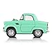 Classic Diecast Model Cars Moving Vehicle Toys Pull Back and Push with Lights and Sounds Green