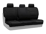 Coverking Custom Fit Center 60/40 Back Seat Cover for Select Honda Pilot Models - Neosupreme (Black)