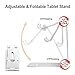 YOSHINE Phone/Tablet Stand Adjustable, Portable Desktop Holder Dock Compatible with All Smart Phones and Tablets (4-13