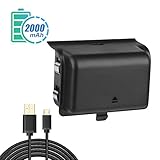 Play and Charge Kit, Jelly Comb 2000mAh Rechargeable Battery Pack with 10FT Long Charging Cable