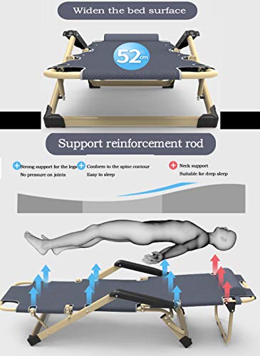 Hochlehner Gartenstuhl ,Komfortable Zero Gravity Terrace Klappstühle Verstellbarer Bürostrand Im Freien Ultra-Breite… – Bild 3