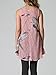 Poulax Womens Floral Sleeveless Lightweight Loose Tunic Tank Top with Pockets,Pink,XL