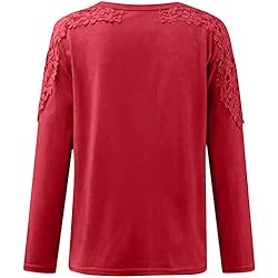 iPOGP Women's Round Neck Solid Color Hollow
