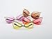 JOJO'S SECRET Oversized Square Sunglasses Metal Frame Flat Top Sunglasses JS009 (Gold/Transparent Red+Gold/Pink, 2.48)
