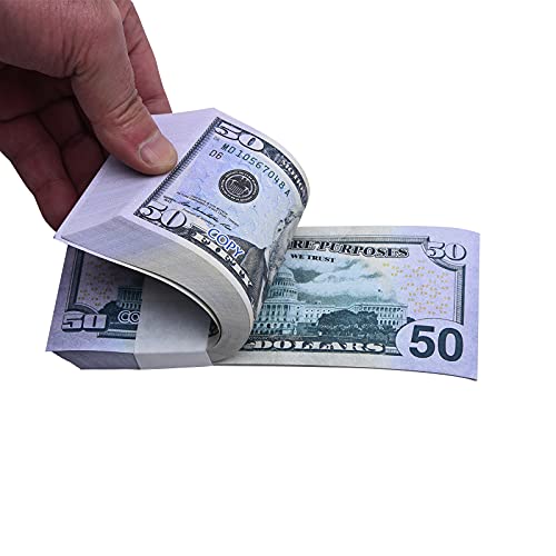 YNK.LWF Prop Money, Copy Video Prop Money Full Print 2 Sided, Props