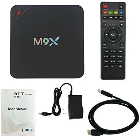 HONGTOP M9X Android 5.1 Smart TV Box 2G RAM 16 ROM 4K Amlogic S905 Chipset Full Loaded Lollipop Bluetooth 4.0 Wi-Fi Streaming Media Players