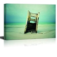 Canvas Wall Art Old Landscape Photography Canvas Prints Home Artwork Decoration for Living Room,Bedroom … - 12x18 inches