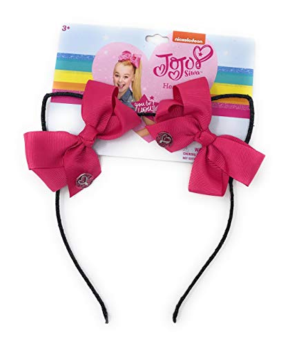 Jojo Siwa Cat Ears Pink Hair Bow Headband