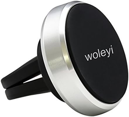 Magnetic Phone Holder, Woleyi Universal Air Vent Magnetic Car Mount with Strong Magnets for All Smartphones and Mini Tablets