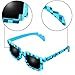 Frienda 15 Pair Party Pixel Sunglasses Gaming Party Pixelated Sunglasses, Video Game Party Supplies Favors for Kids and Adults