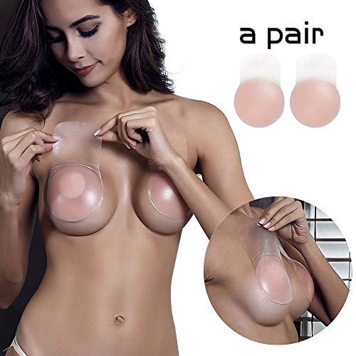 Adhesive Push Breast Boob Lift Nipple Cover Pasties Bra Shield Invisible Sticker