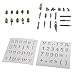 37pc Complete Wood Burning Pen & Assorted Soldering Tips Stencil Hobby Craft Set