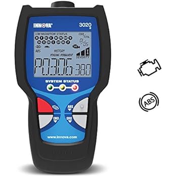 Amazon.com: Innova 3020d Check Engine Code Reader w/ ABS (Brakes), DTC