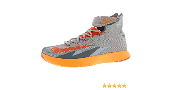 Amazon.com: Nike Zoom Hyperrev - Zapatillas de baloncesto para hombre,  color gris/naranja, talla 12 : Ropa, Zapatos y Joyería