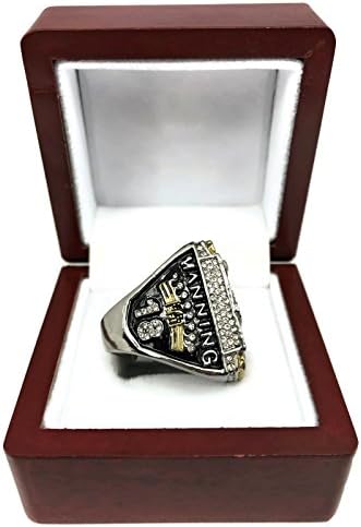 2015 DENVER BRONCO SUPER BOWL RING REPLICA SIZE 11 (MANNING)