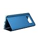 AICase Galaxy S8 Plus Case, Luxury Translucent View Window Sleep/Wake Up Function Cover Mirror Screen Flip Electroplate Plating Stand Full Body Protective Case for Samsung Galaxy S8 Plus(Blue)