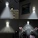 LED Wall Sconce Lofter Rechargeable Aluminum Alloy Motion Sensor Activated Night Light Stick-Anywhere, Auto On/Off Wall Lamps for Hallway,Pathway,Stairs,Bathroom,Bedroom,Kitchen (Rechargeable)