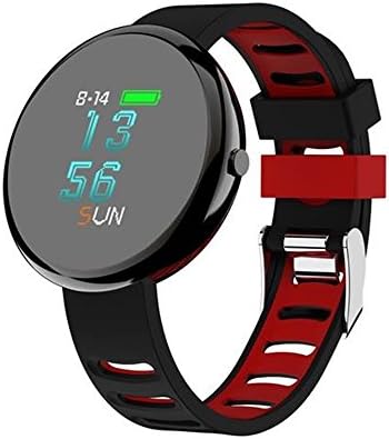 Youngband Bluetooth Smart Watch,incoming call，SMS notification，Blood pressure monitoring，Heart Rate Monitor and Pedometer for IOS and Android Device (Color screen) …