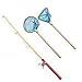 Odoria 1/12 Miniature Fishing Pole and Nets Dollhouse Decoration Accessories