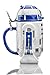 Star Wars R2-D2 Stein - Collectible 32oz Ceramic Mug with Metal Hinge