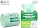 Primode Compostable Bags, 6 Gallon Food Scraps Yard Waste Bags, 100 Count, Extra Thick 0.87 Mil. ASTMD6400 Compost Bags Small Kitchen Trash Bags, Certified By BPI And TÜV AUSTRIA,