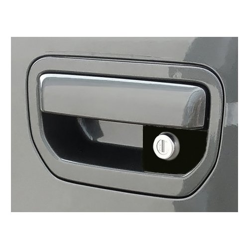 Pop & Lock PL6102 Silver Manual Tailgate Lock for Honda Ridgeline (Works with/without factory backup camera) Fits 2005 - 2015 Honda Ridgeline