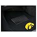 Pilot Alumni Group FM-924 Universal Fit Four Piece Floor Mat Set (Collegiate Iowa Hawkeyes)