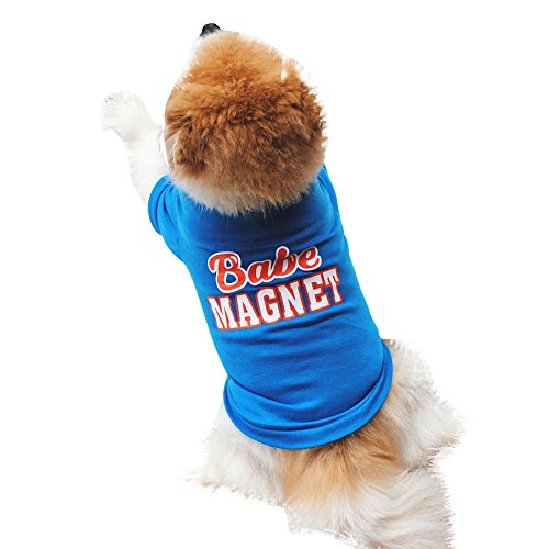 NEARTIME Puppy Clothes, Small Dog Cat Pet Dress Fly Sleeve Dress for Pet