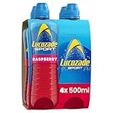 Lucozade Sport Raspberry, 4 x 500ml