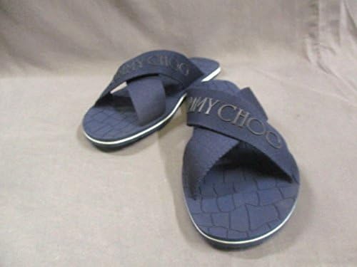 Amazon ジミーチュウ Jimmy Choo サンダル メンズ ダークネイビー 黒 中古 服 ファッション小物 通販