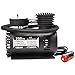 Tcisa Portable Air Compressor Pump 250 PSI - DC 12V Tire Pump Tire Inflator with Analog Display Pressure Gauge for Car