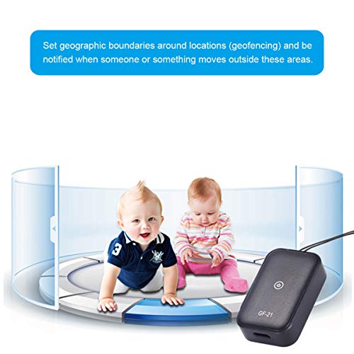 GPS Tracker Mini Portable SOS GPS Location Tracker Real Time Anti-Theft Spy Tracking 2G GSM Finder for Vehicles Kids Dogs Cats Keys Motorcycles Pets Car (Sim Card Not Included)
