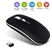 Rechargeable Wireless Mouse, 2.4GHz Slim Silent Click Wireless Optical Mouse, Best Long Range Wireless Mouse for Laptop & PC, Compatible with Mac, MacBook Pro & MacBook Air etc,by AODOOR
