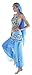 Seawhisper Genie Costume for Women Adult I Dream of Jeannie Princess Jasmine Aladdin Ladies
