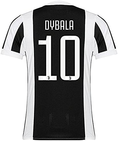 ORSIV Dybala #10 Juventus Home 17-18 Soccer Jersey Men's Color White/Black Size M