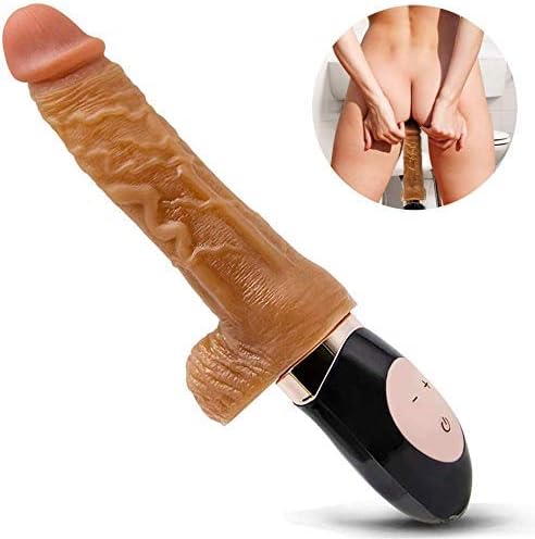 Auto Swinging Thrusting Vibrant Toys for Women with Multi Speed Waterproof USB Rechargeable Automatic Female Ladies Toy with Wireless Remote Control and Suction Cup, Tshirt