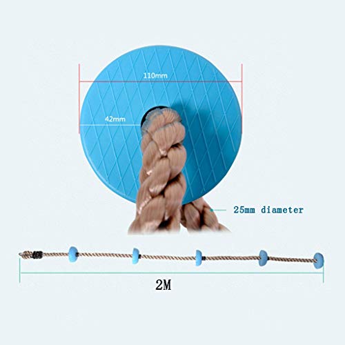 xiaodou Gartenschaukel Outdoor Disc Climbing Swing Kinder- und Erwachsenenspiele Toy Swing Safety Sling Rope Tree Swing… – Bild 3