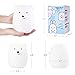 Baby Night Light, 9 Colors 4 Modes Remote Control & Tap Control Soft Silicone Rechargeable Colorful Night Lamp for Girl Lady Kid Baby Bedroom Nursery and Gifts, Bear