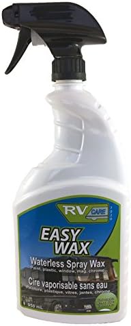 RV CARE Professional EASY WAX Spray Waterless Wash &amp; Wax with Carnauba &amp; NANO UV Protectant 7020 (32 ounce)